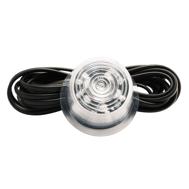 UTGÅTT GYLLE GLASS M/DIODE HVIT 30797