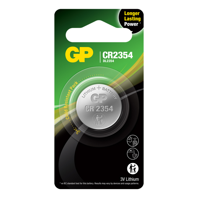 GP CR 2354 KNAPPCELLEBATTERI