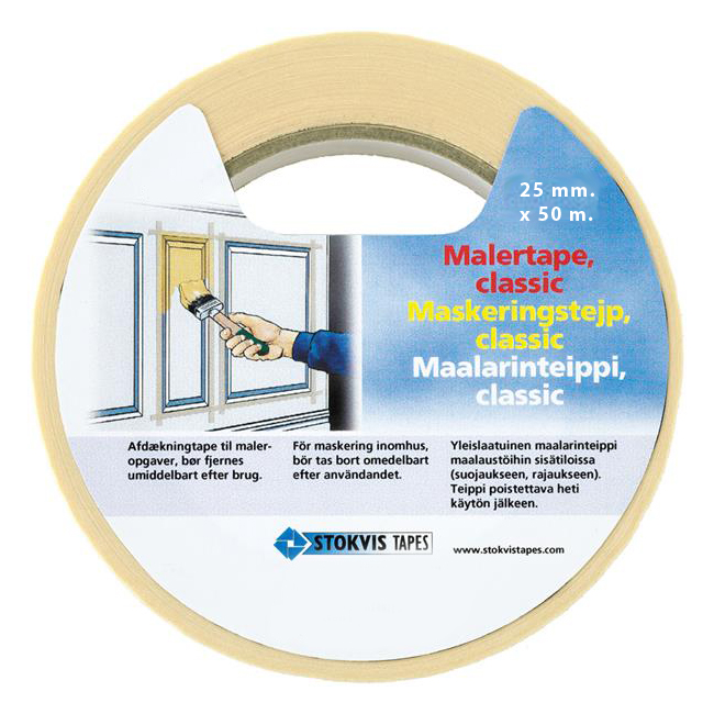 MASKERINGSTAPE 25MM X 50M