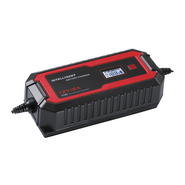 BATTERILADER 8A 6/12V ELEKTRONISK