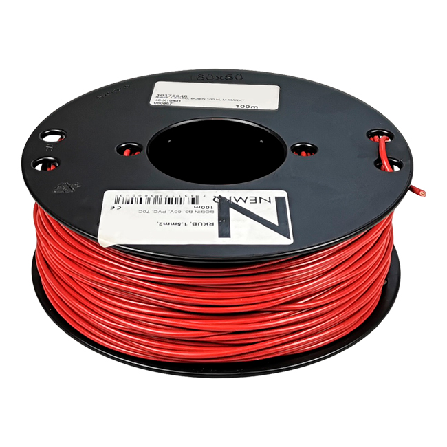 EL-KABEL 1 X 1,5 KV. RØD